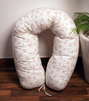Coussin de maternité et d’allaitement 170 cm petit fleurs