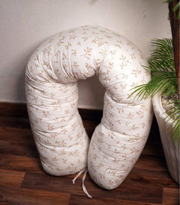 Coussin de maternité et d’allaitement 170 cm petit fleurs