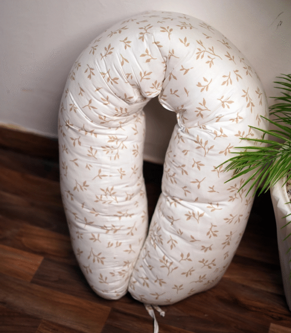 Coussin de maternité et d’allaitement 170 cm petit fleurs