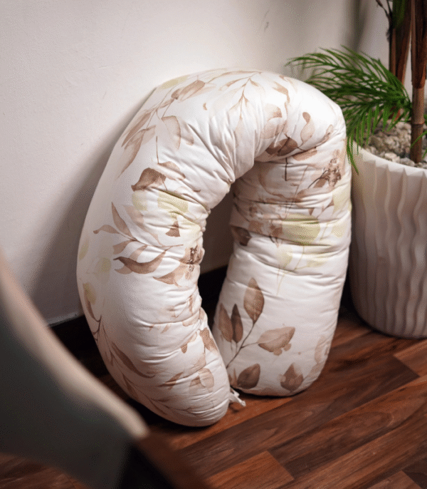 Coussin de maternité et d’allaitement 170 cm fleurs