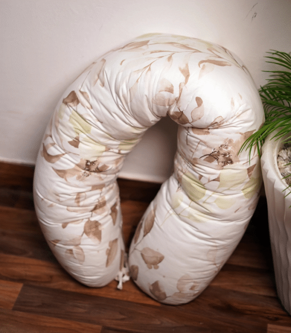 Coussin de maternité et d’allaitement 170 cm fleurs