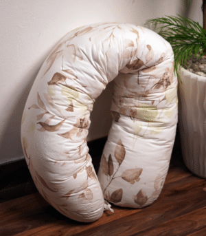 Coussin de maternité et d’allaitement 170 cm fleurs