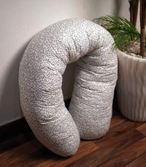 Coussin de maternité et d’allaitement 170 cm arbre gris